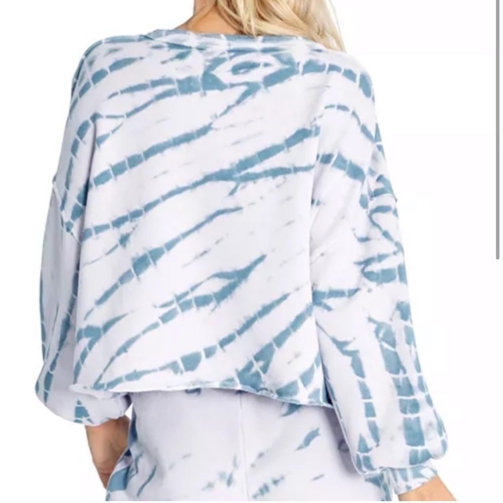 Wildfox Olivia Tie-Dye Sweatshirt oversized lightweight cozy small - Picture 2 of 12